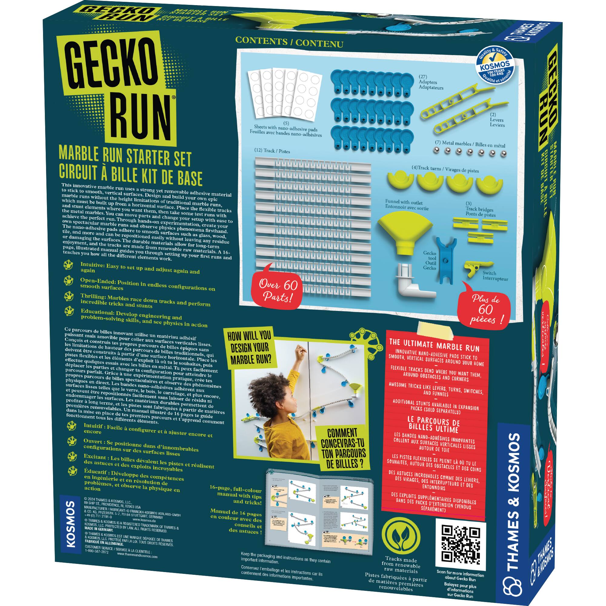 Thames & Kosmos Gecko Run Marble Run Starter Set